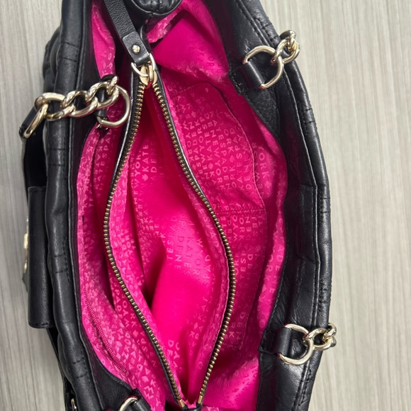 Kate Spade Astor Court Elena Black Quilted Leather Chain Handle Shoulder Bag - Picture 3 of 8